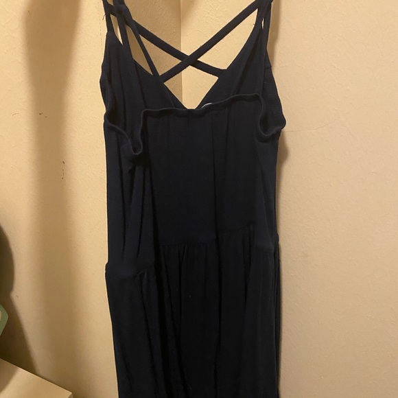 XS navy romper worn once! - Picture 2 of 2
